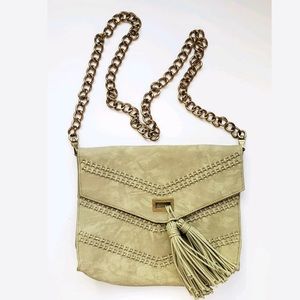 Olive Toned Anthropologie Messenger Bag